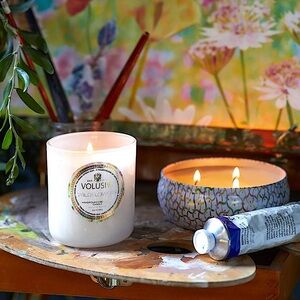Anthropologie Voluspas Wildflowers Candle 9.5 oz. NEW/ NWT